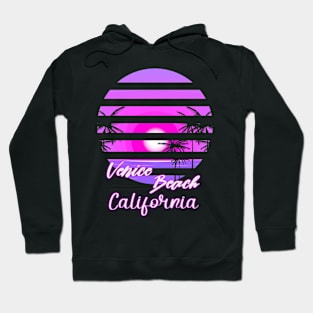 Venice Beach Retro Style Hoodie